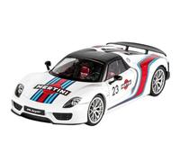 OBTABYBQX Diecast 1:18 For Porsche 918 Spyder Scale Alloy Car Models Vehicle Model Display Simulation Vehicle Collection Ornaments Keepsake(White)