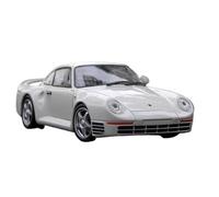 OBTABYBQX Diecast 1:24 1974 For Porsche 911 Turbo 3.0 Alloy Car Models Simulation Scale Vehicle Model Kits For Display Car Lovers Keepsake(White 959)