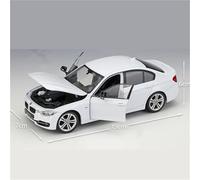OBTABYBQX Diecast 1:24 For BMW 3 Series 335i Scale Alloy Car Models Simulation Replica Vehicle Model Display Collection Ornaments Keepsake(White)