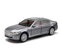 OBTABYBQX Diecast 1:24 For BMW M3 760Li Scale Alloy Car Models Simulation Pre-built Vehicle Model Showpiece Commemorative Item Keepsake(760Li Grey)