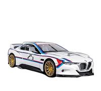 OBTABYBQX Diecast 1:24 For BMW M4 GT3 M6 For BMW CSL Z4 Alloy Car Models Simulation Scale Vehicle Model Kits For Display Car Lovers Keepsake(CSL White)