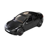OBTABYBQX Diecast 1/24 For TESLA Model Y Diecast Alloy Models Car With Sound And Light Pull Back Function Decorative Souvenirs Keepsake(Black)