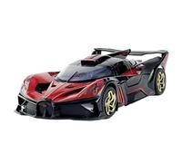 OBTABYBQX Diecast 1:32 For Bugatti Bolide Alloy Sports Car Model Scale Exquisite Scale Vehicle Model Kits Collection Souvenirs Keepsake(Red)