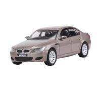 OBTABYBQX Diecast 1:64 For BMW M5 E60 Scale Alloy Car Models Miniature Replica Vehicle Model Simulation Decoration Collection Keepsake(Brown)