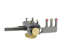 OBTOUTDOOR 1 Pcs Adjustable Slingshot Sight, Mechanical Sight, Stainless Steel, 4 Fiber-Optic Aiming Points, Slingshot Accessory