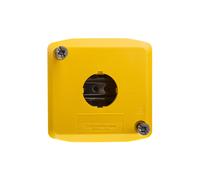 Obudowa kasety 1-otworowa 22mm żółta IP65 XALK01