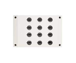 Obudowa kasety 12-otworowa 22mm szara IP67 M22-I12 222688