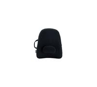 ObusForme Black Lowback Lumbar Backrest Pad Replacement - Removable, Adjustable Contoured Support