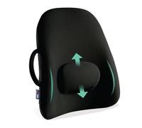 ObusForme Lowback Backrest Support - Lower Back Padded Seat Cushion and Lumbar Support Pillow, Portable Posture Support with Soft and Durable Foam