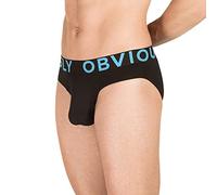 Obviously EveryMan AnatoMAX Brief Mens Black Underwear (S/30-32)
