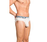 Obviously EveryMan AnatoMAX Brief Mens White Underwear (L/38-40)