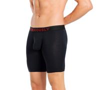 Obviously FreeMan Anatofree 6 Inch Leg Boxer Brief mens underwear short bamboo