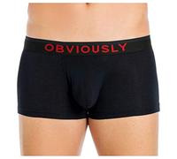 Obviously FreeMan Anatofree Trunk Mens Black Underwear (M/34-36)