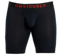 Obviously Mens FreeMan AnatoFREE Boxer Brief 6inch Leg - Black