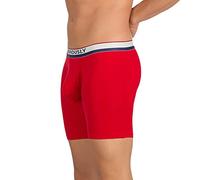 Obviously Mens PrimeMan AnatoMAX Boxer Brief 6inch Leg - Red - Medium