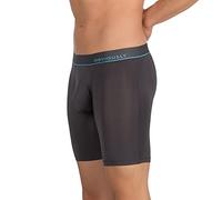 Obviously Mens PrimeMan AnatoMAX Boxer Brief 6inch Leg - Titanium Grey - Large