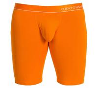 Obviously Mens PrimeMan AnatoMAX Boxer Brief 9inch Leg - Orange