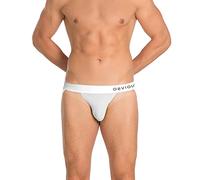 Obviously Mens PrimeMan AnatoMAX Jockstrap - White - Extra Large