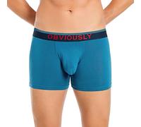 Obviously Men's Underwear 3 inch Leg Boxer Brief Freeman AnatoFree (Pacific/M)