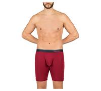Obviously Men's Underwear 6 inch leg Boxer Brief PrimeMan AnatoMAX (Maroon/M)