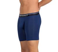 Obviously Men's Underwear 6 Inch Leg Boxer Brief PrimeMan AnatoMAX (Navy/L)