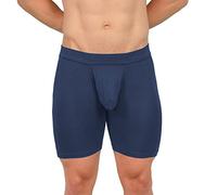 Obviously Men's Underwear Boxer Briefs 6 Inch Leg EliteMan AnatoMAX (Navy/M)