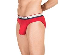 Obviously PrimeMan AnatoMAX Brief Mens Red Underwear (XL/42-44)