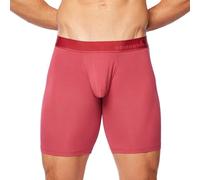 Obviously PrimeMan Mens Boxer Brief 9 inch Leg, Brick, L 1 pack