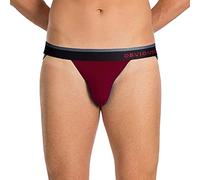 Obviously Underwear Mens PrimeMan AnatoMAX Jockstrap - Maroon Burgundy - Small