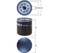 MAHLE OC 1051 Oil filter