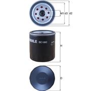 MAHLE OC 1063 Oil filter
