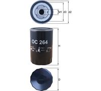 MAHLE OC 264 Oil Filter