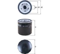 MAHLE OC 473 Oil Filter