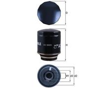 Oil Filter OC593/3 Mahle 03C115561D 03C115561E 03C115561H