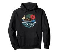 Oc6 Crew Vintage Distressed Badge Outrigger Racing Team Pullover Hoodie