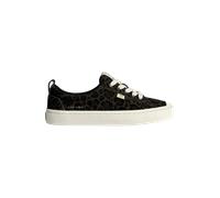 OCA Low Shoes in Black Jaguar Print
