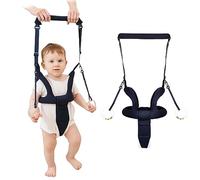 Ocanoiy baby walking helper hand harness toddler assistant belt foot support for babies 8-16 months (dark blue)