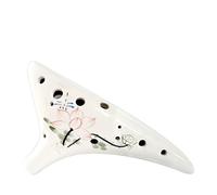 Ocarina 12 Beginners Entry Alto C Key Ac Twelve Holes 6 Professional Students Adult Pottery Xun Instrument (Color : 04)