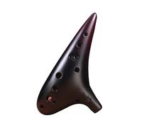 Ocarina 12-hole AC Professional Beginner Smoked Ocarina Twelve-tone C-tone Performance Type(Style 1)