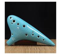 Ocarina 12-hole AC Professional Beginner Smoked Ocarina Twelve-tone C-tone Performance Type(Style 4)