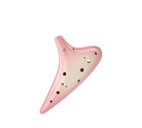 Ocarina 12 Hole AC Tuning For Beginners Classical Smoked Professional Performance Alto(Red)