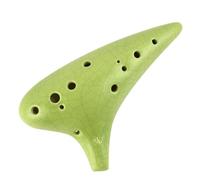 Ocarina 12-hole Alto C 12AC Crack Professional Ocarina Instrument(Green)