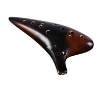 Ocarina 12-hole alto C-key ocarina master's same style AC smoked professional performance grade free teaching materials