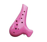 Ocarina 12-hole Alto C-tune Ocarina 12 Holes Professional Ocarina Instrument For Beginners(Pink)
