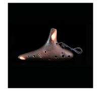 Ocarina 12-hole Beginner Professional Smoked Ceramic Ocarina Beginner 12-hole Ocarina Alto AC ocarina instrument