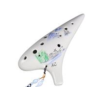 Ocarina 12 Hole Beginner's Alto C AC Music Lover Instrument Ocarina Ceramic Instrument(1)