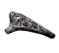 Ocarina 12-hole color ocarina soprano in C for beginners teaching sound quality ceramic musical instrument (Color : A)