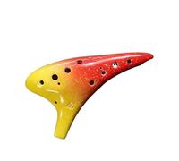 Ocarina 12 Hole Medium Musical Instrument Twelve Hole Musical Instrument Ceramic Instrumento Ocarina Adulto(C)