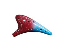 Ocarina 12 Hole Medium Musical Instrument Twelve Hole Musical Instrument Ceramic Instrumento Ocarina Adulto(F)