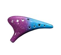 Ocarina 12 Hole Medium Musical Instrument Twelve Hole Musical Instrument Ceramic Instrumento Ocarina Adulto(E)